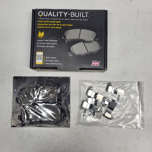 QUALITY-BUILT Ceramic Disc Brake Pad Set Black Rear 1003-1698C