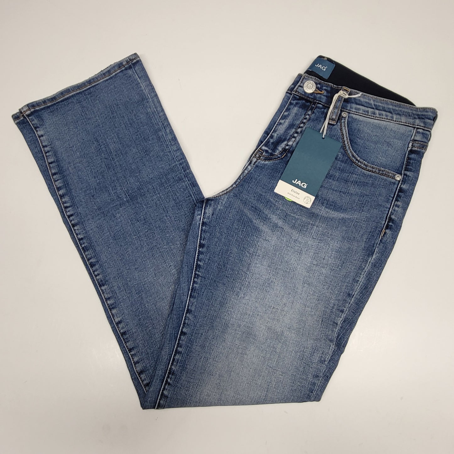 JAG Eloise Mid Rise Boot Jeans Womens Sz 8/29 Seattle Blue J2869EPK205