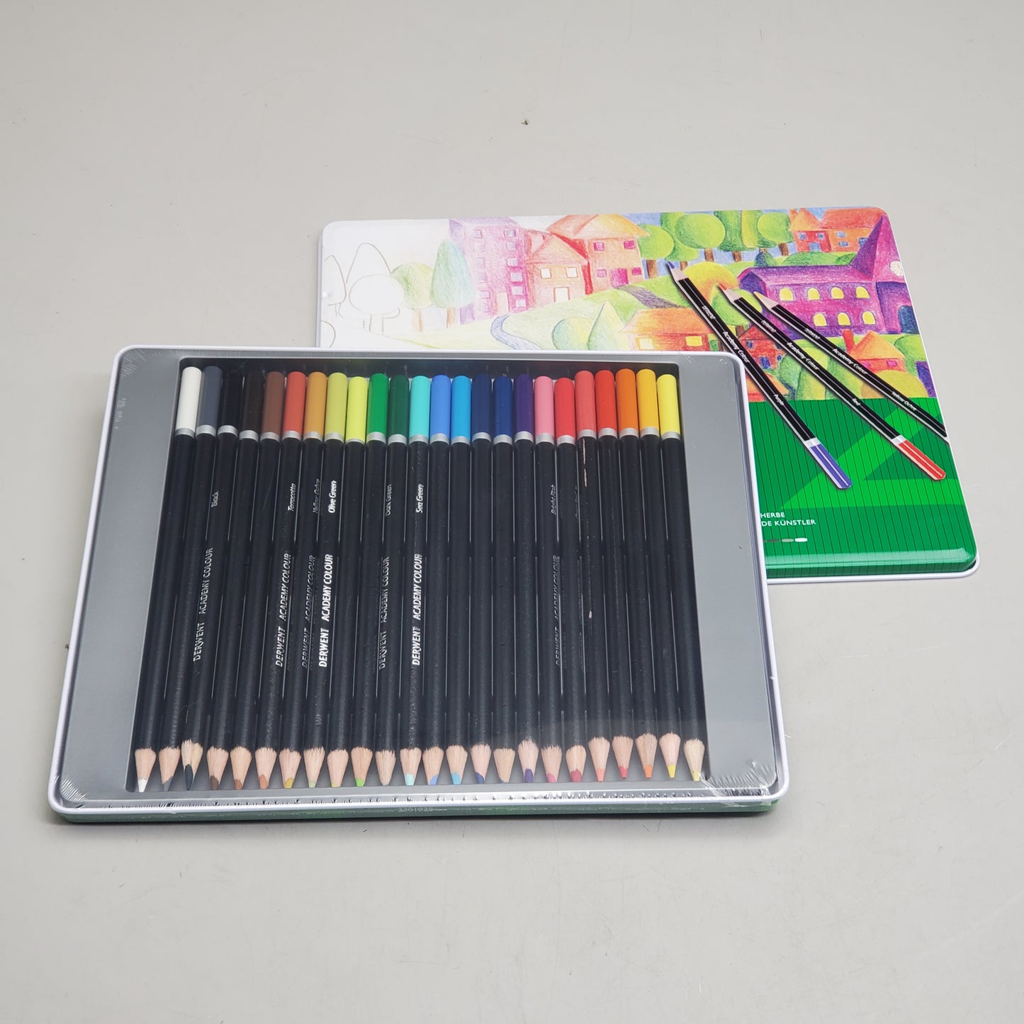 DERWENT (24 Pack) Academy Color Pencils For Aspiring Artists 2301938