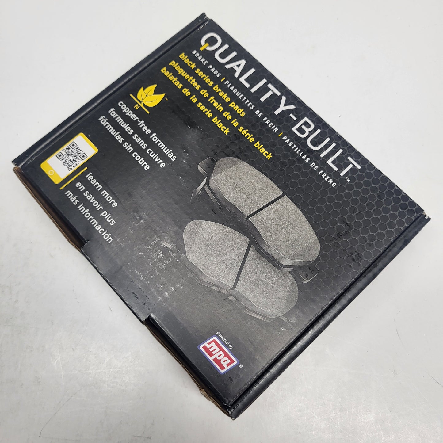 QUALITY-BUILT Ceramic Disc Brake Pad Set Black Rear 1003-0814C