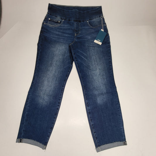 JAG Amelia Mid Rise Slim Ankle Womens Sz 24W/27 Kodiak Blue J2321EAE374