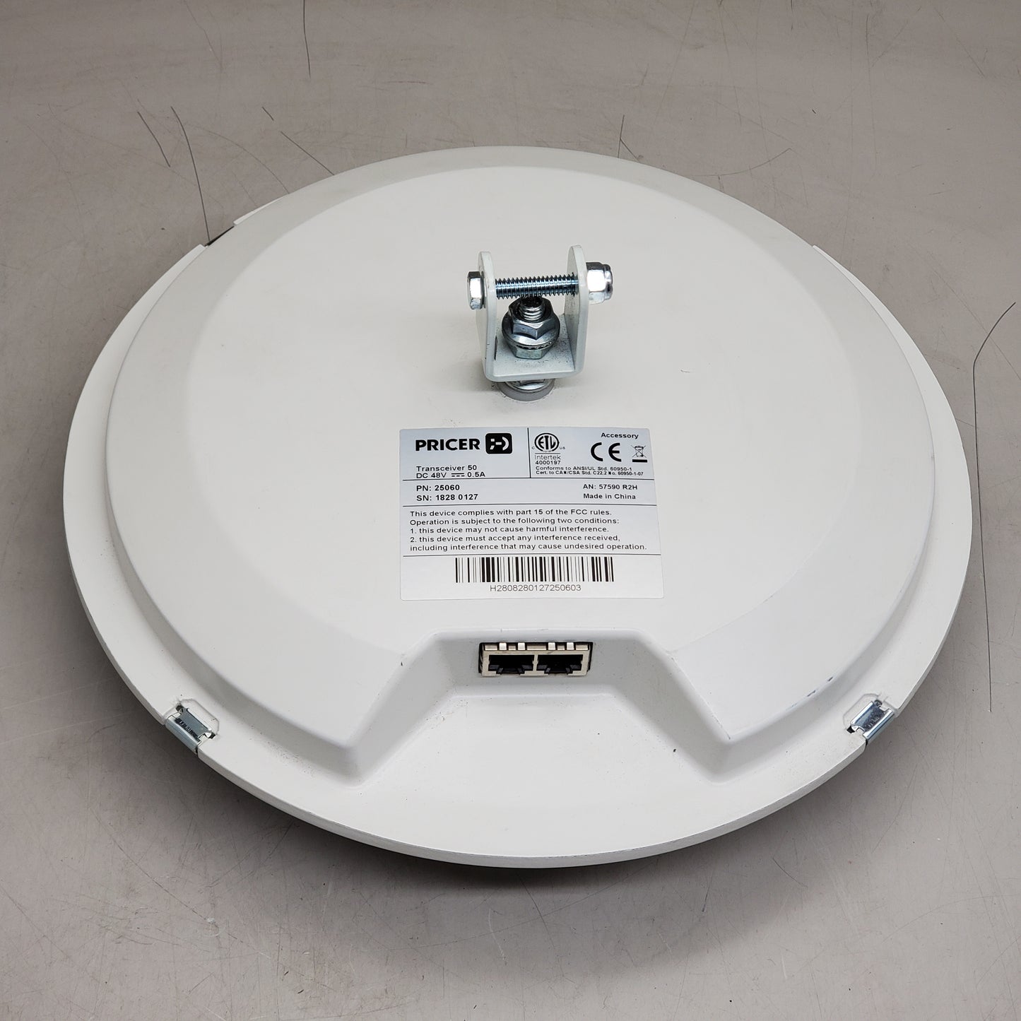 PRICER Transceiver 50 Transmitter Receiver For Central Server ESL System 25060 (Pre-Owned)