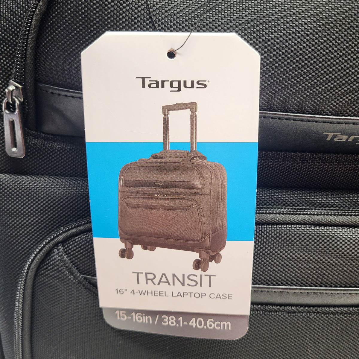TARGUS Transit 16" 4-wheel Laptop Case Computer Accessories Black