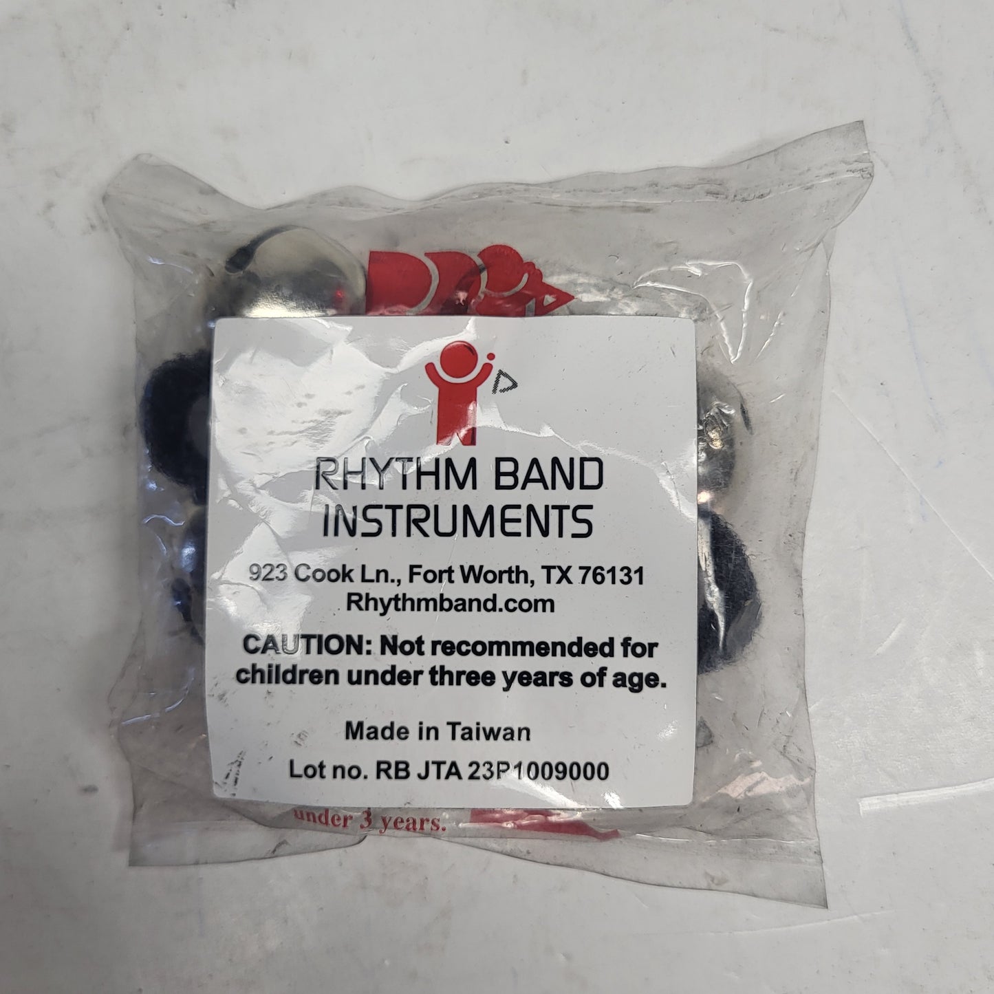 ZA@ RHYTHM BAND INSTRUMENTS (2 PACK) Wrist/Ankle Bells with Velcro