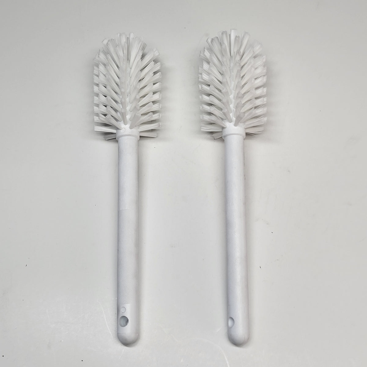 SPARTA (2 PACK) Pint Bottle Brush Large Bottle & Jar Cleaner 12" White