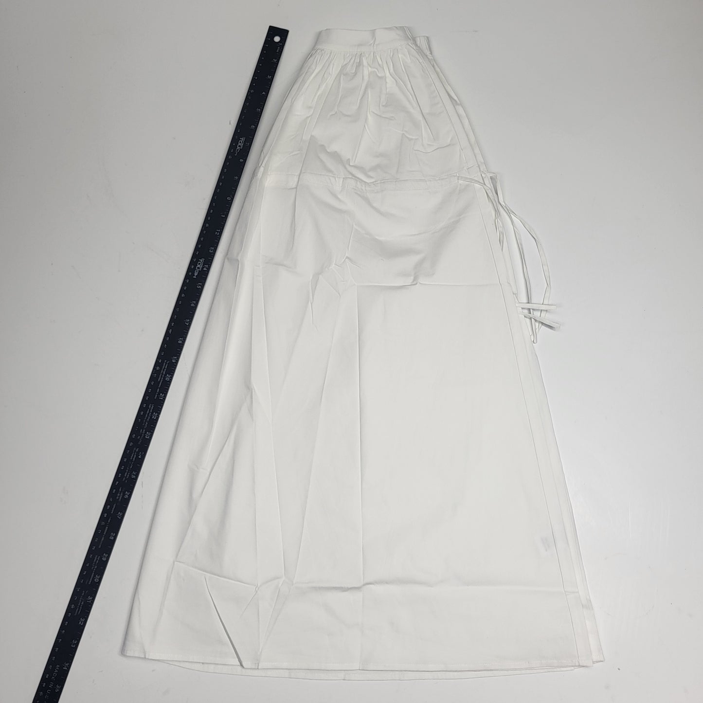 SOLID AND STRIPED The Ivy Skirt Sz XS Optic White SU26R4160SPOW