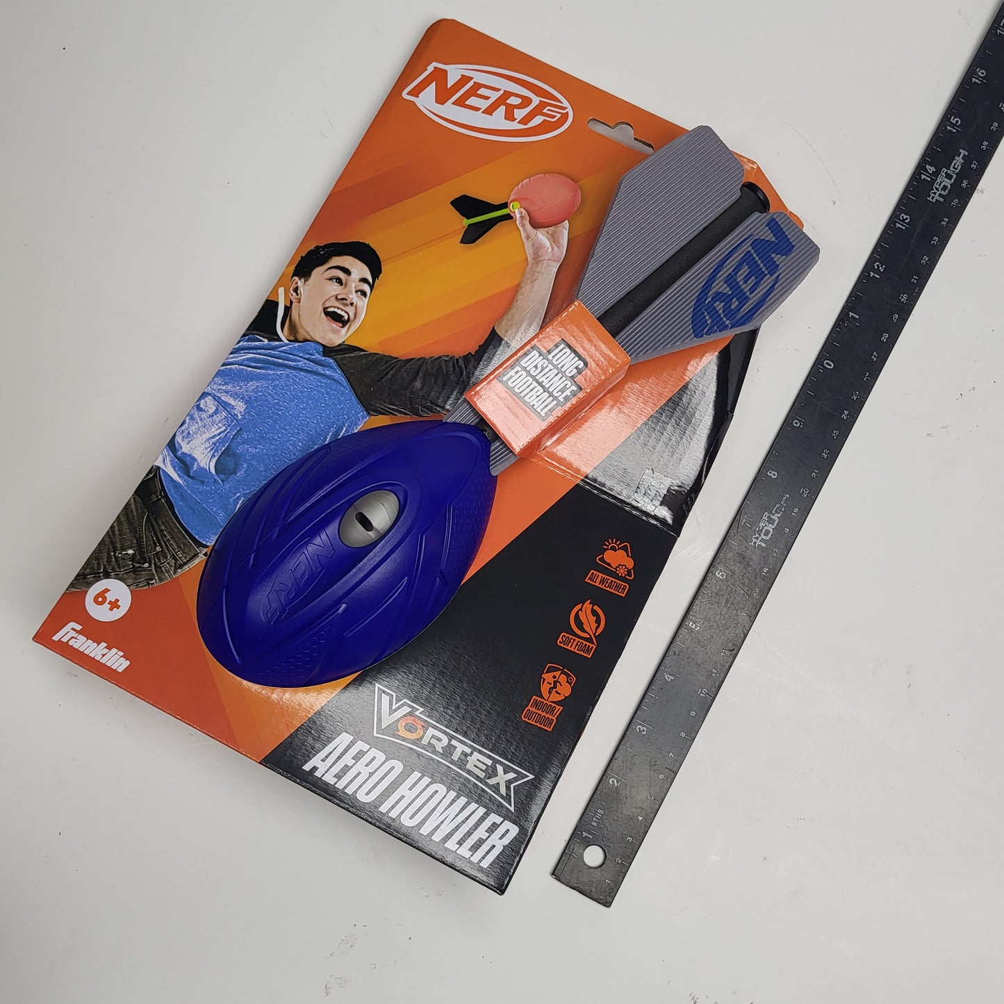 NERF (3 PACK) Vortex Aero Howler Whistler Soft Foam Indoor and Outdoor