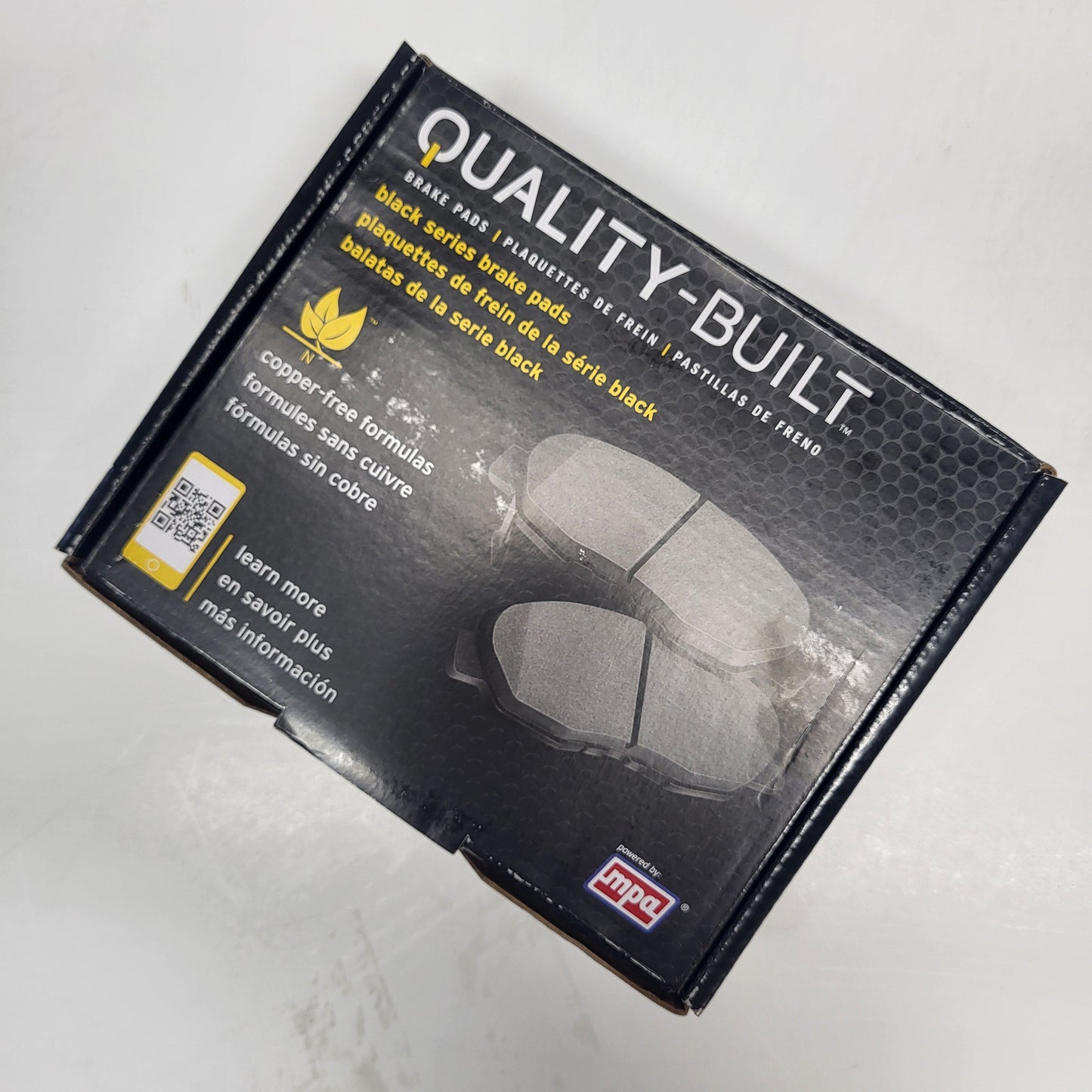 QUALITY-BUILT Ceramic Disc Brake Pad Set Black Front 1003-1258C