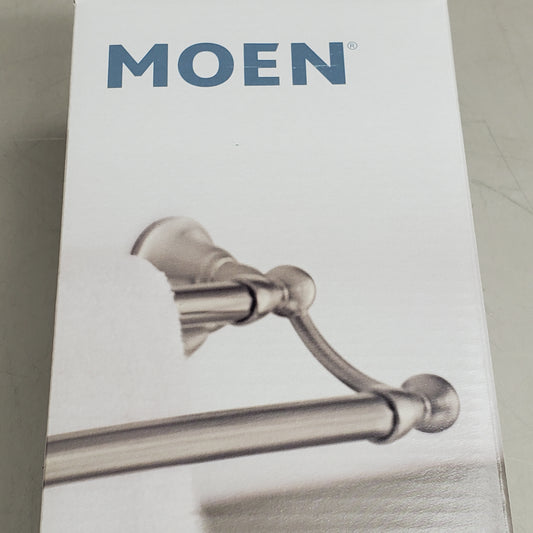 MOEN Sage Double Towel Bar 24" Brushed Nickel DN6822BN