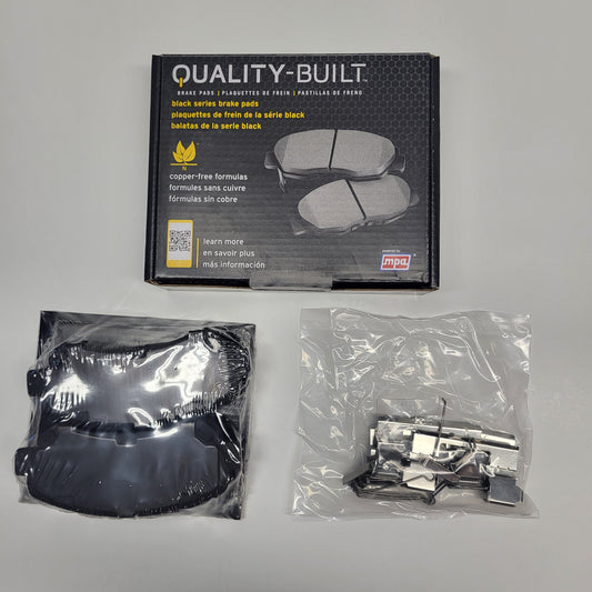 QUALITY-BUILT Ceramic Disc Brake Pad Set Black Front 1003-1374C