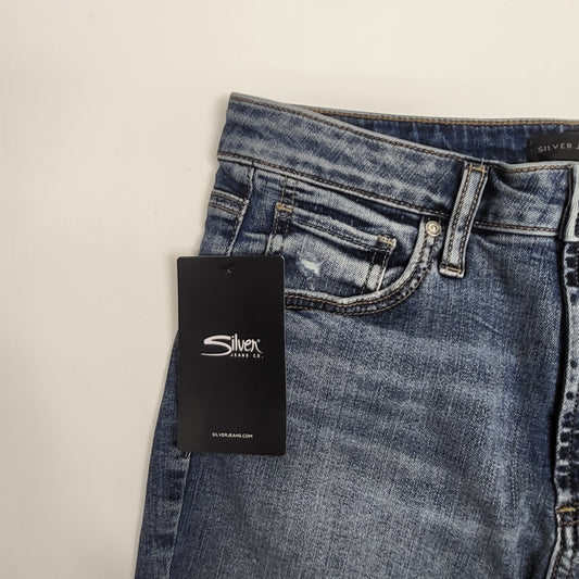 SILVER JEANS CO Silver Jeans Co. Most Wanted Skinny Women's Size 29/27 Indigo L63022egx269