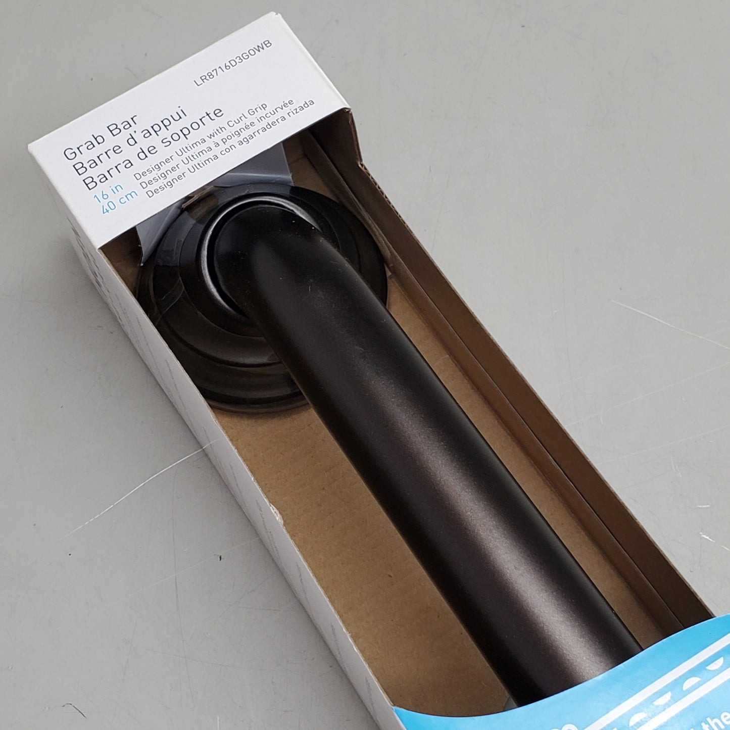 MOEN Home Care Grab Bar 16" Old World Bronze LR8716D3G0WB