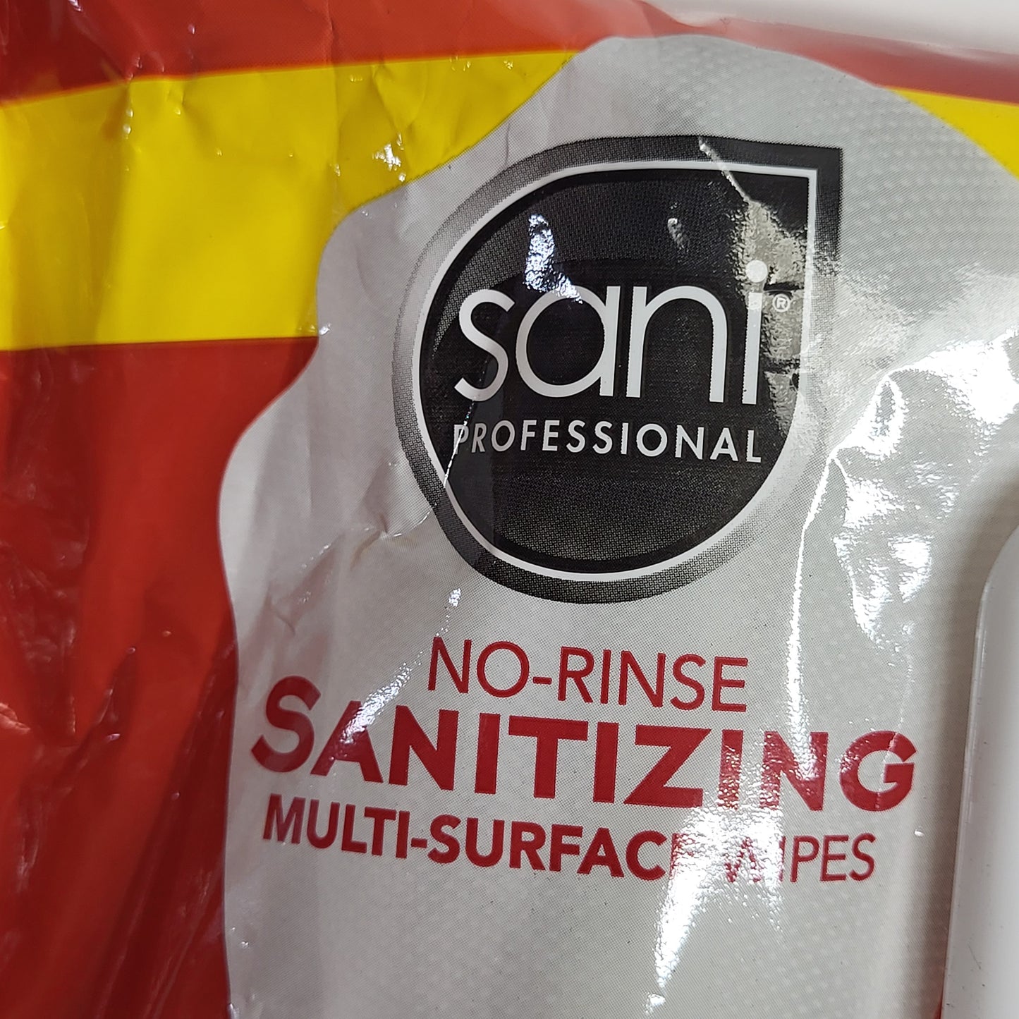 ZA@ SANI PROFESSIONAL  (2 PACK, 72 WIPES) No-rinse Sanitizing Multi-surface Wipes