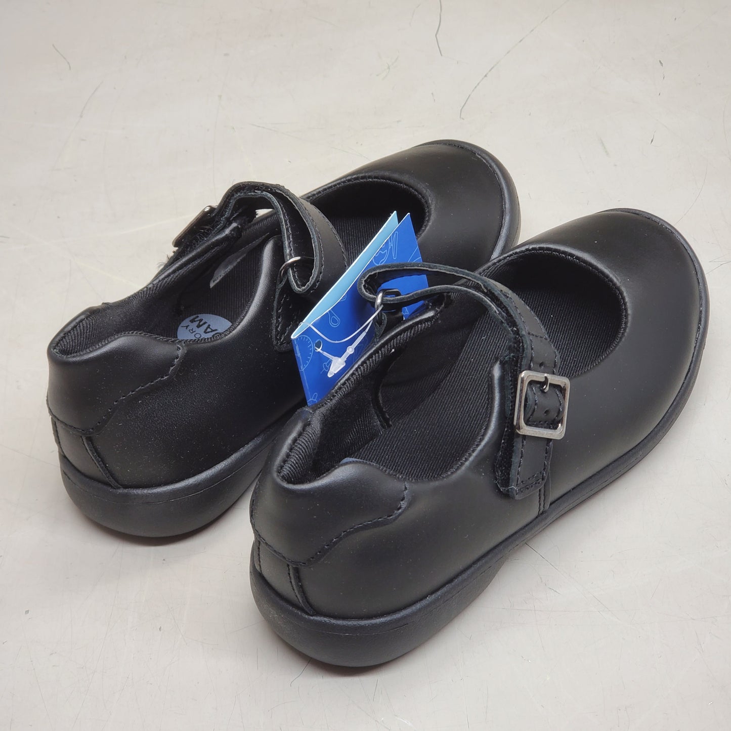 STRIDE RITE Ainsley Mary Jane Shoes Youth Girls SZ 1M Black CG008401