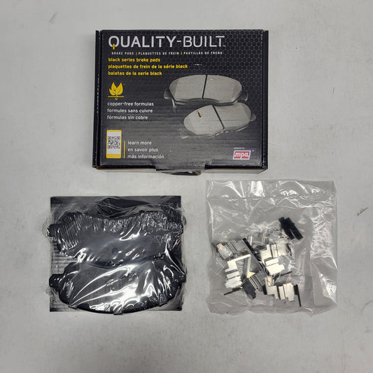 QUALITY-BUILT Ceramic Disc Brake Pad Set Black Front 1003-0866C