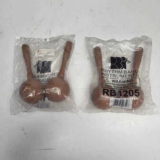 ZA@ RHYTHM BAND INSTRUMENTS (2 PACK) Pair of Maracas