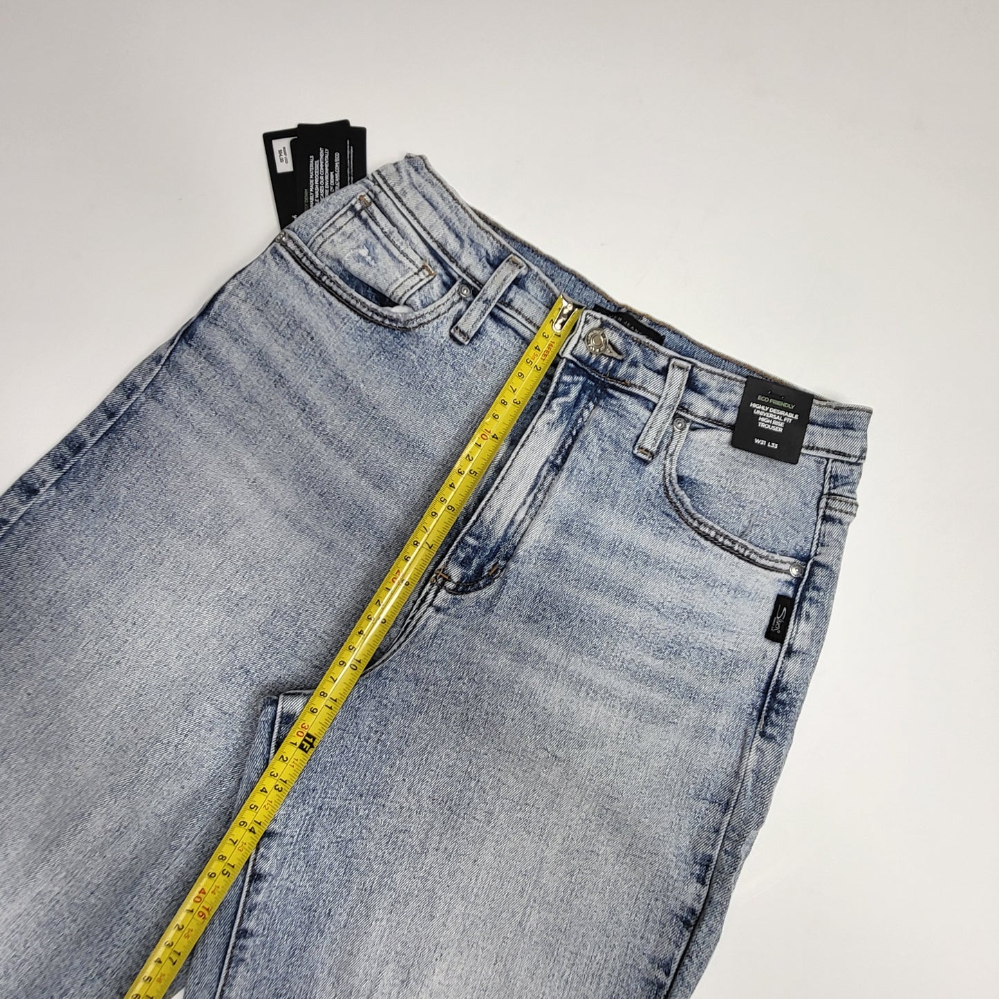 SILVER JEANS CO. Highly Desirable Trouser Eco Friendly Sz 31/33 Indigo
