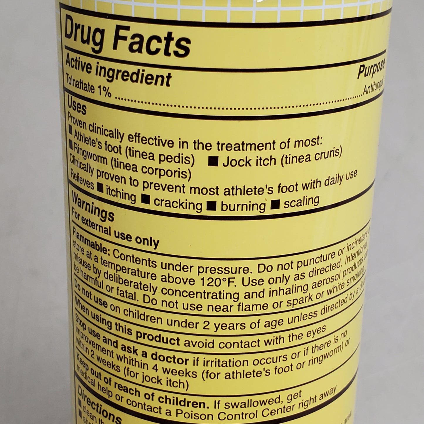 DERMAN (3 Pack) Antifungal Powder Spray Tolnaftate 1% For Athletes Foot 4.6 OZ BB 12/26