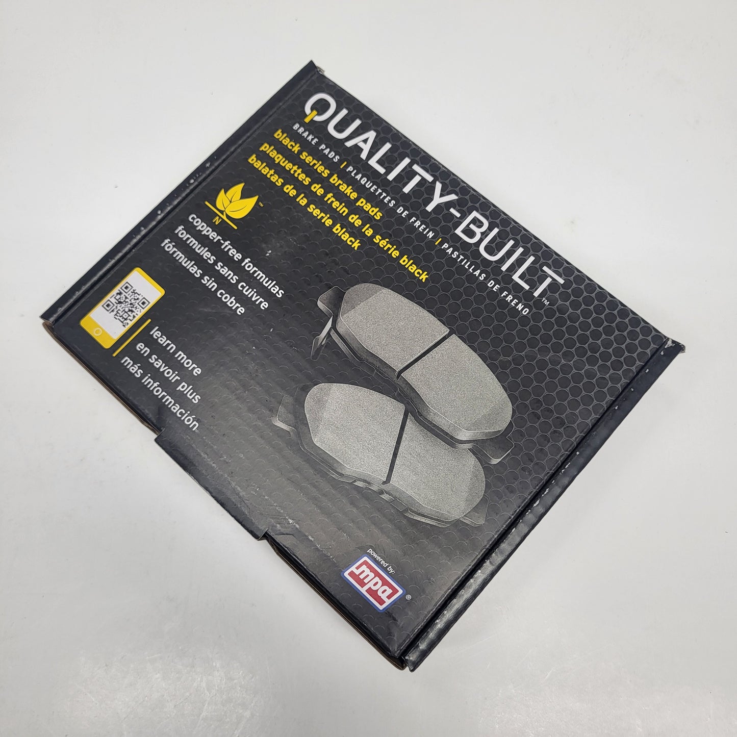 QUALITY-BUILT Ceramic Disc Brake Pad Set Black Rear 1003-1430AC
