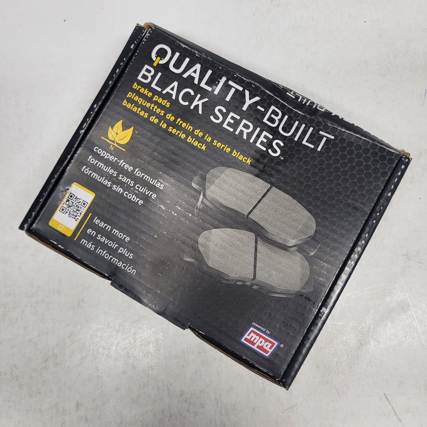 QUALITY-BUILT Ceramic Disc Brake Pad Set Black Front 1003-2035C
