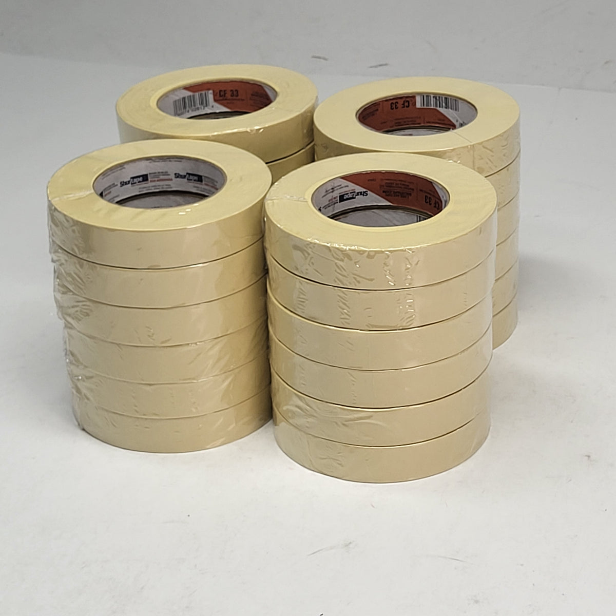 ZA@ SHURTAPE (24 PACK) Premium Paint Masking Tape  24 mm Yellow CF33