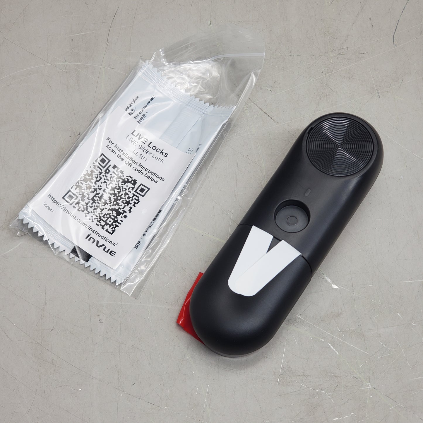 INVUE Slider Lock Body Live for Ir Ecosystem Black LL101O75 LIVESMLOCK