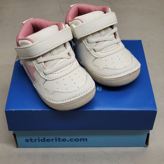STRIDE RITE SM Rockstar Sneaker Shoes Toddler SZ 5.5W Pink BG044801