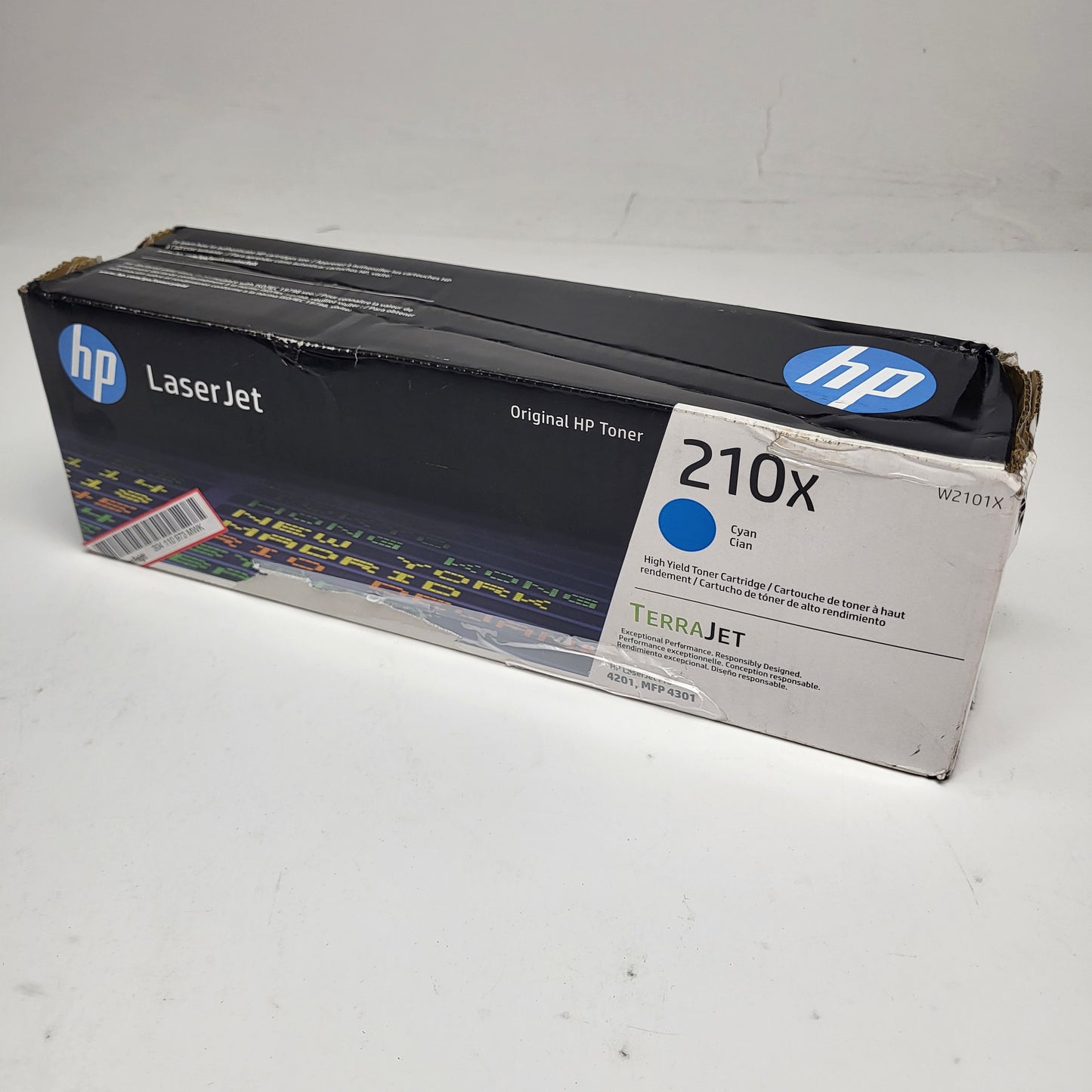 HP Laserjet Original Hp Toner 210x High Yield Cartridge Cyan W2101X