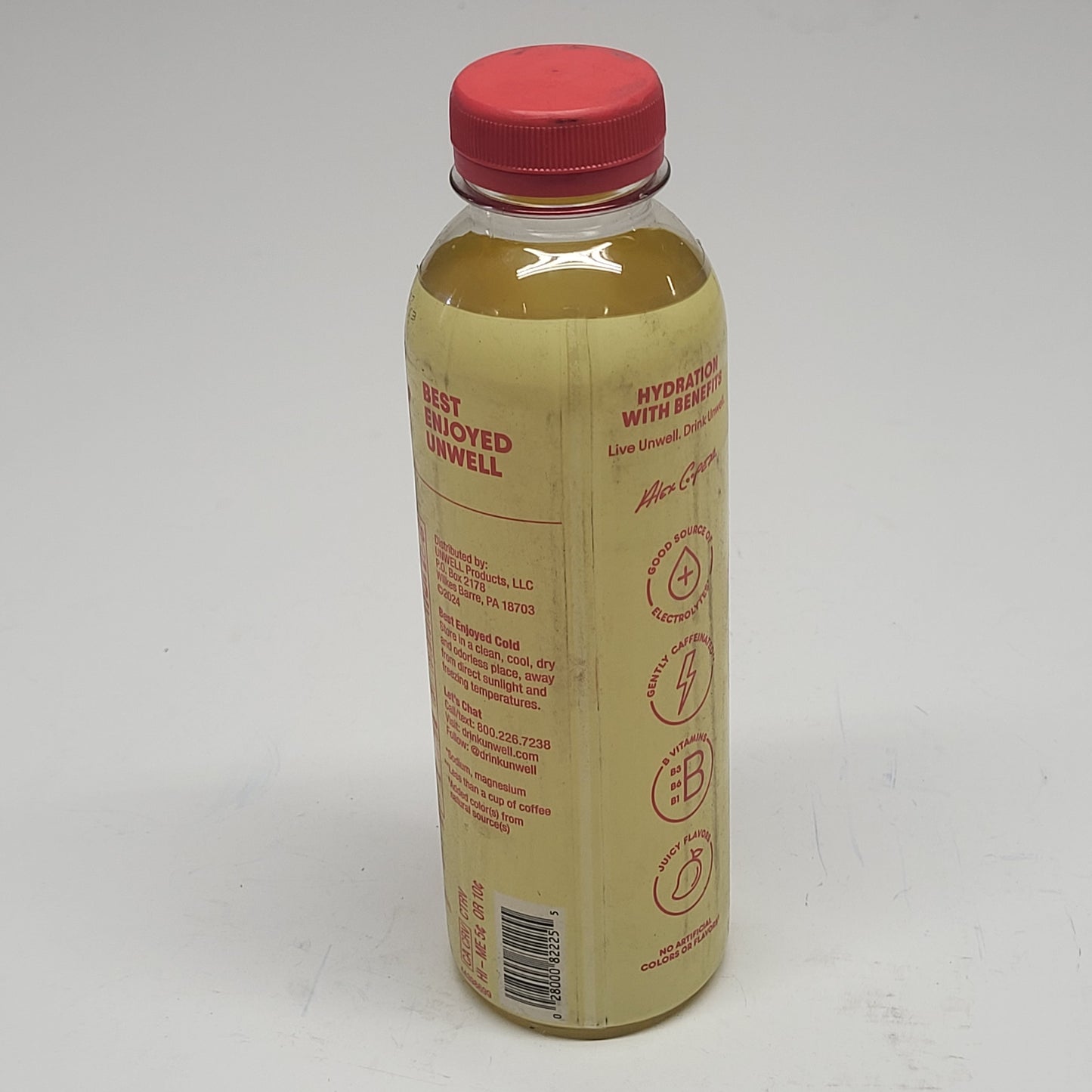 ZA@ UNWELL (12 PACK) Hyrdration Electrolyte Drink Mango Citrus 16.9oz