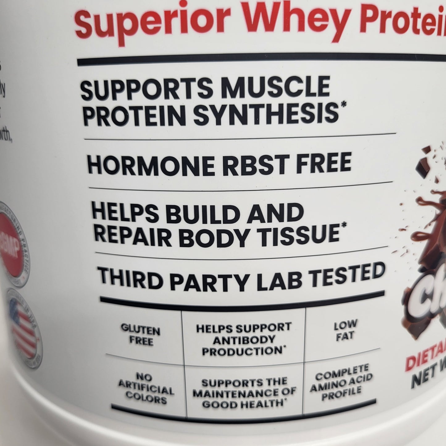 BASIC Basic Whey Protein Blend Muscle Building Chocolate 5lbs BB 12/27