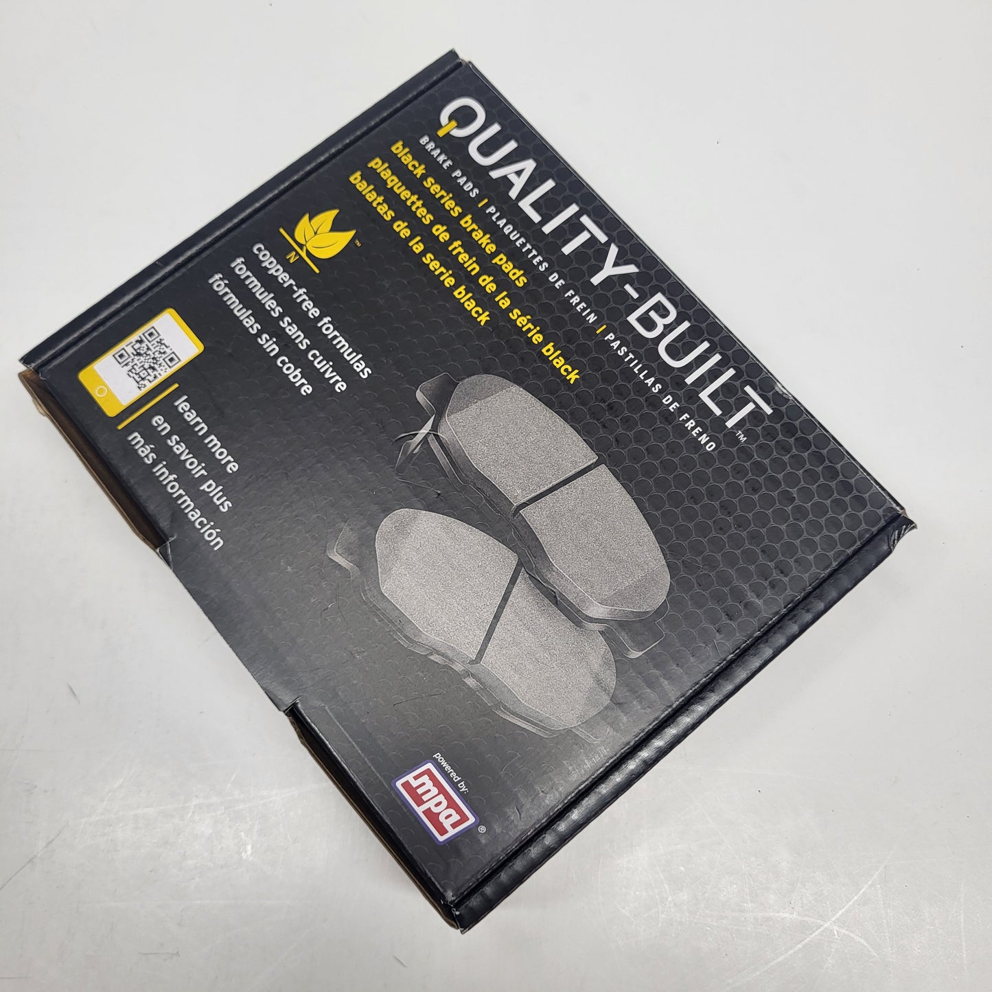 QUALITY-BUILT Ceramic Disc Brake Pad Set Black Rear 1003-0905BC