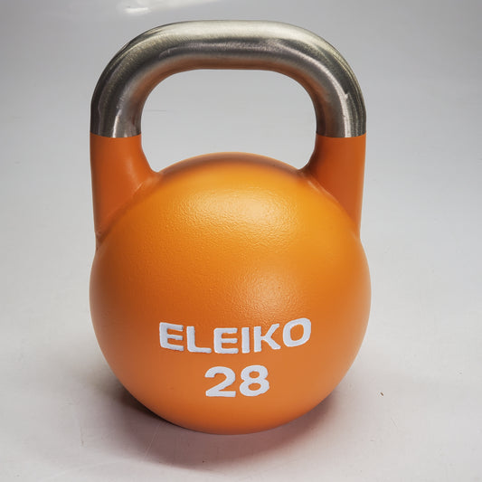 ELEIKO Competition Weightlifting Kettlebell 28 KG (61.7 lbs) Orange 3085433