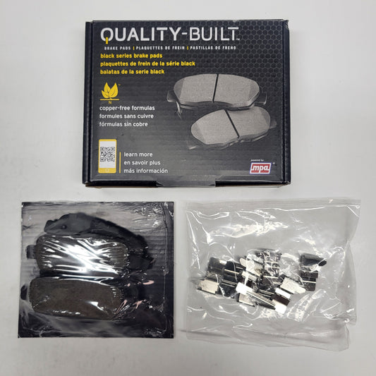 QUALITY-BUILT Ceramic Disc Brake Pad Set Black Rear 1003-0905BC