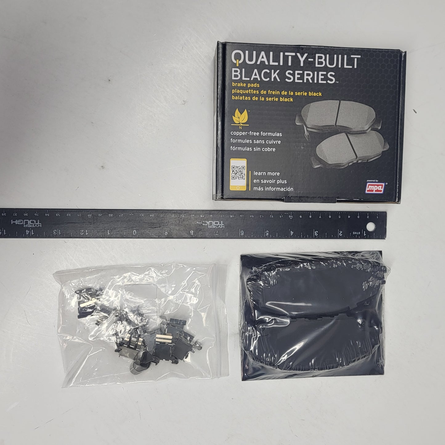 QUALITY-BUILT Ceramic Disc Brake Pad Set Black Front 1003-2179C