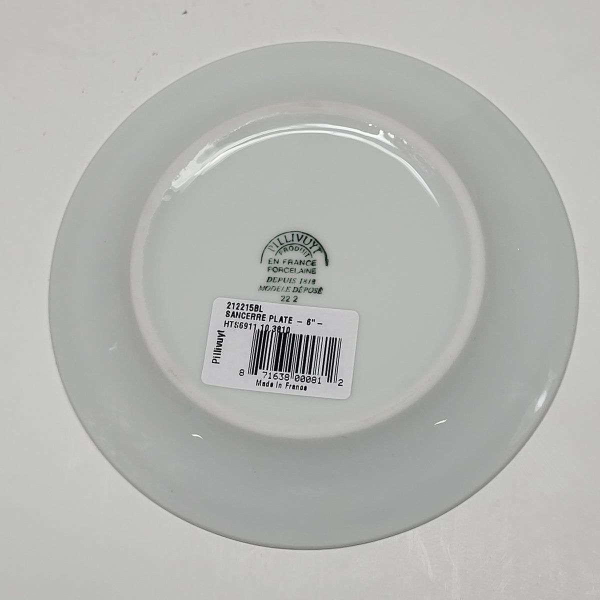 PILLIVYUT (4 PACK) Sancerre Plate Porcelain Kitchenware 6" 212215BL