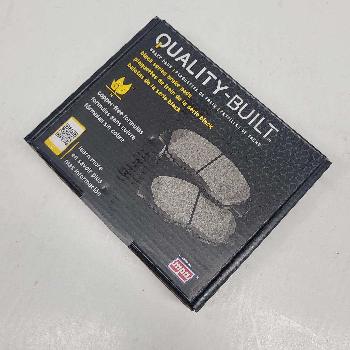 QUALITY-BUILT Ceramic Disc Brake Pad Set Black Rear 1003-1602C