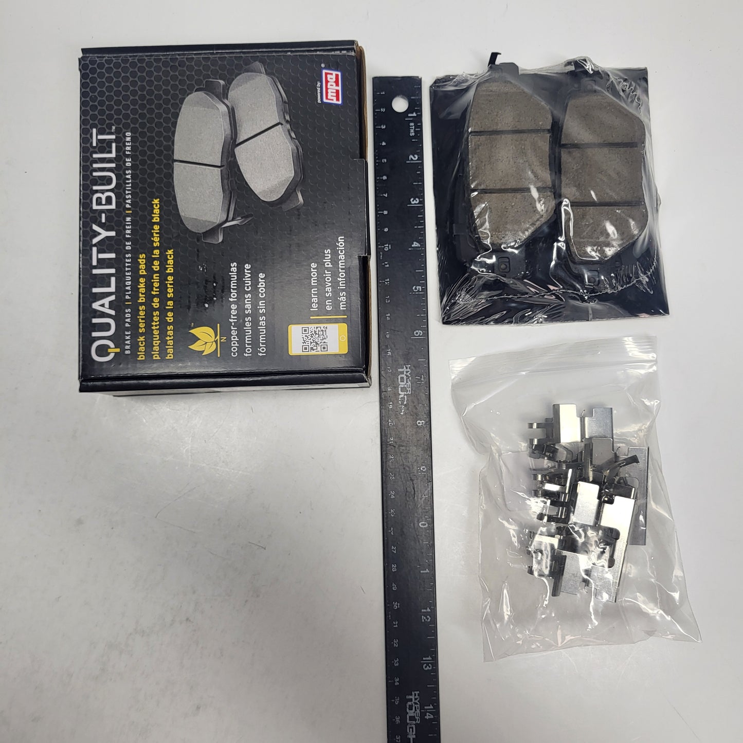 QUALITY-BUILT Ceramic Disc Brake Pad Set Black Rear 1003-1934C