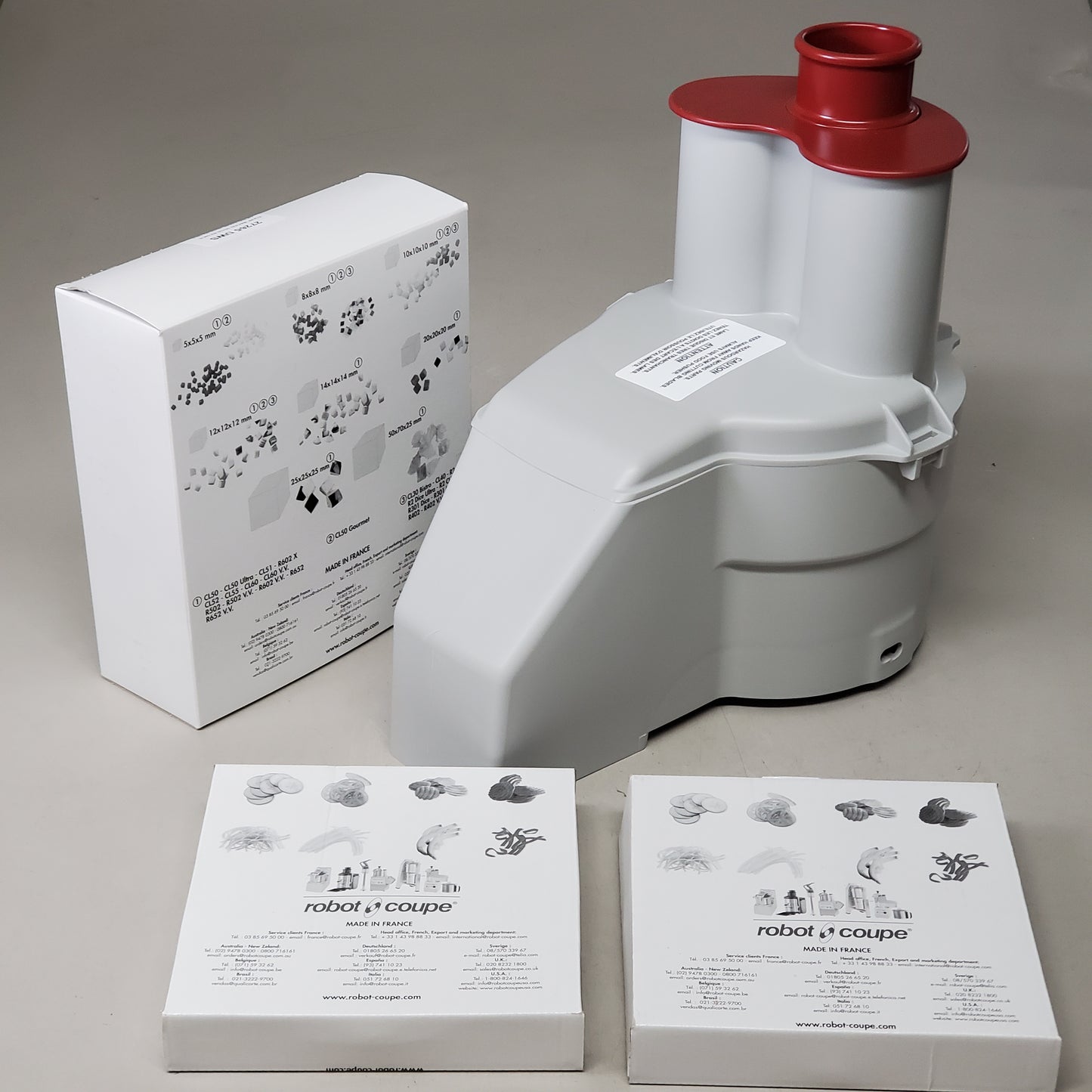 ROBOT COUPE R2D Dice Ultra W/ Vegetable Prep Attachment 120v/60/1 2519DW and Other Accessories