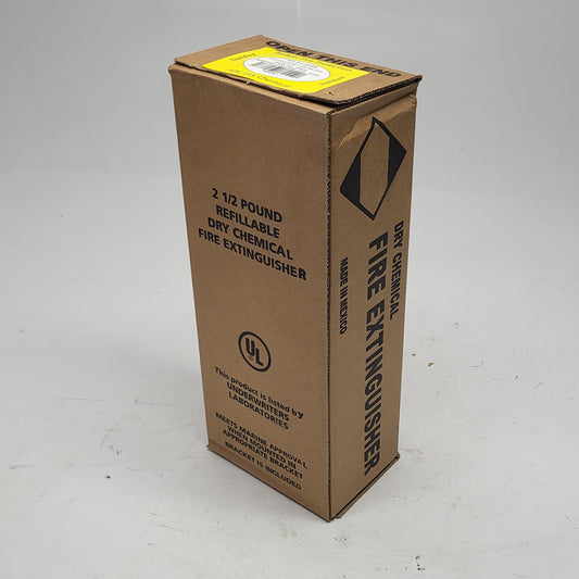 BADGER FIRE PROTECTION Refillable Dry Chemical Fire Extinguisher  2.5 lbs 22430