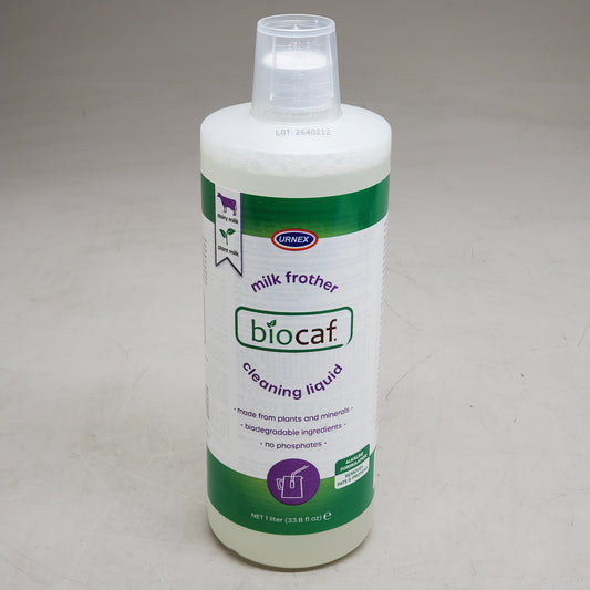 URNEX Milk Frother Biocaf Cleaning Liquid U60068 1 liter 19-MEC-BI12-1