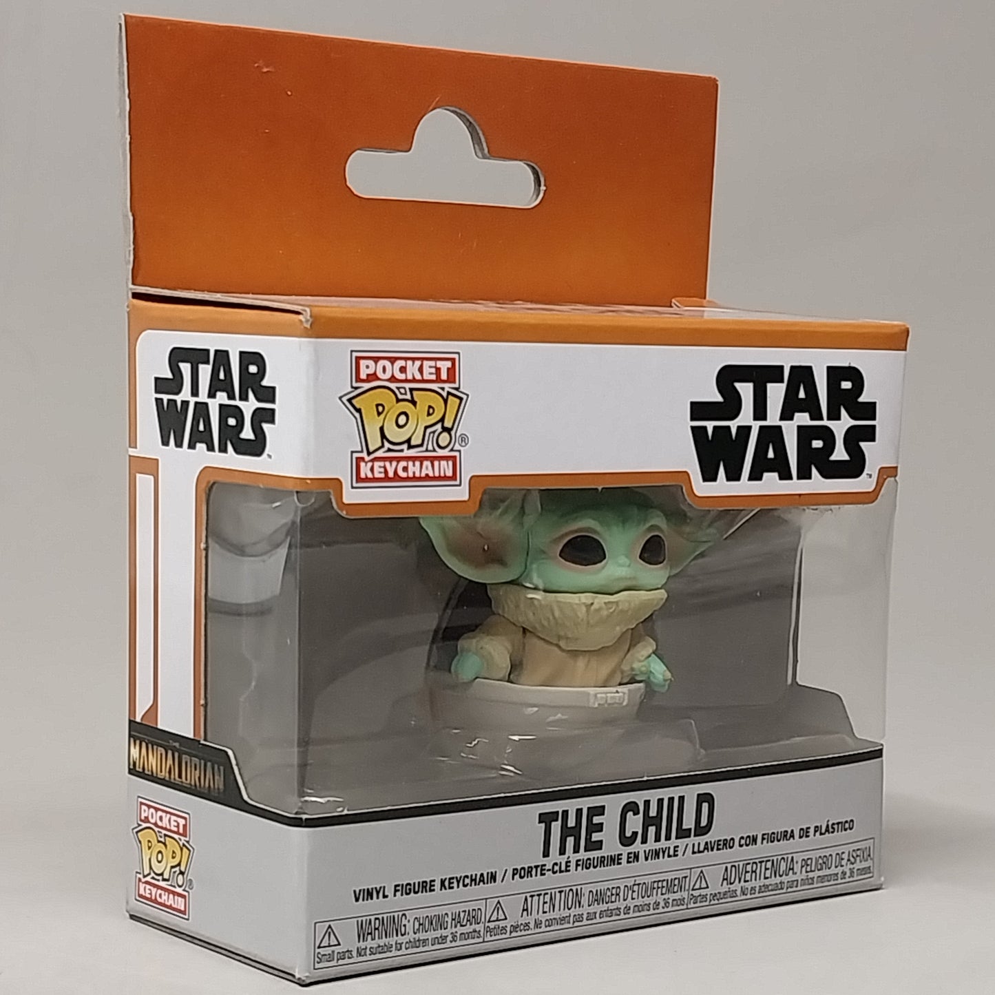 FUNKO Pocket Pop Keychain The Child In Canister Baby Yoda Star Wars Vinyl Figure (New)