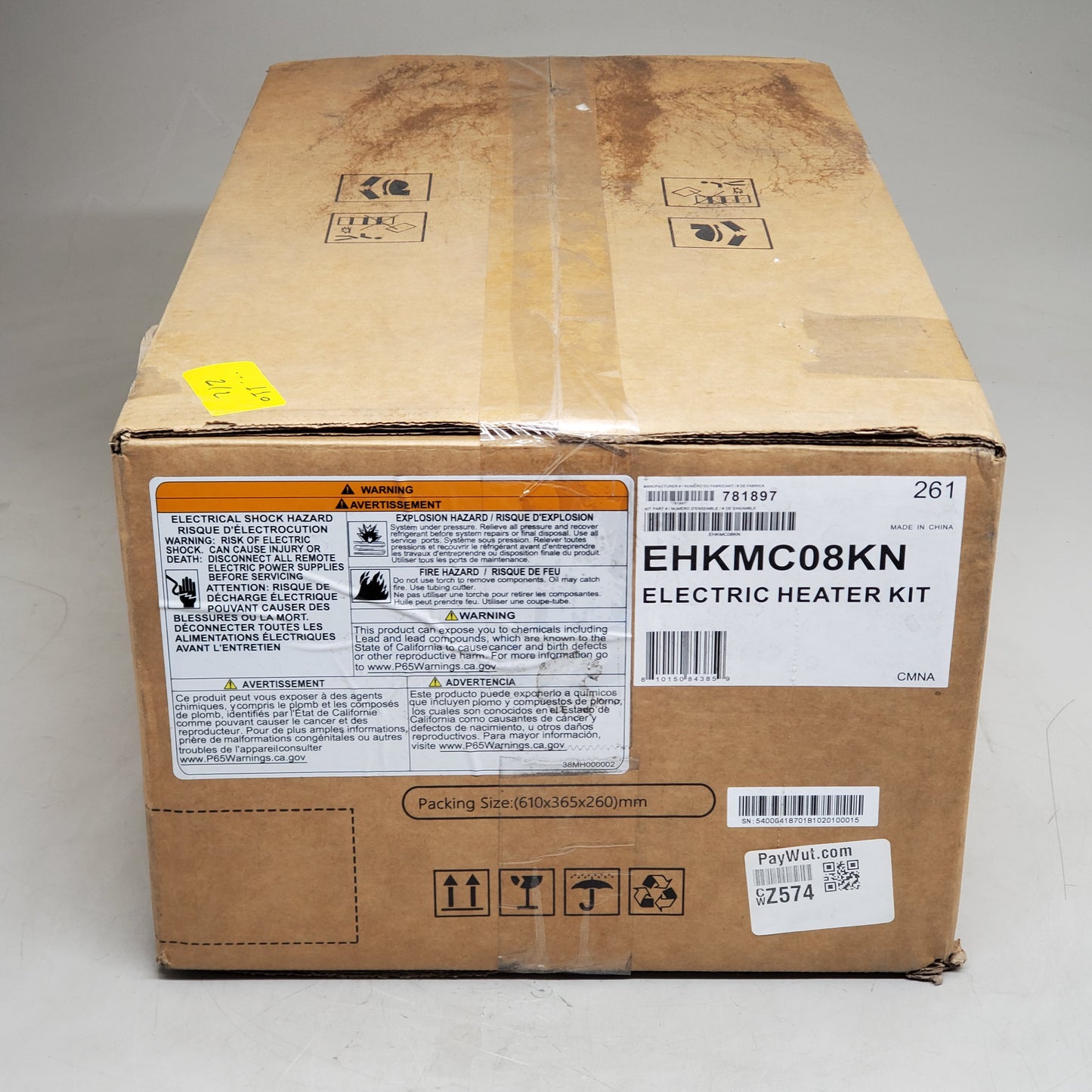 CMNA Electric Heater Kit 781897 8kw 208/230V EHKMC08KN