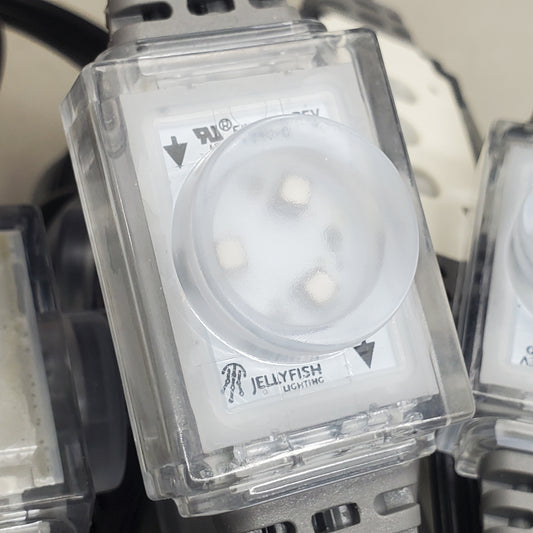 ZA@ JELLYFISH LIGHTING Permanent Outdoor Holiday LED Light Strand 50' JF-LED50-9-4W J