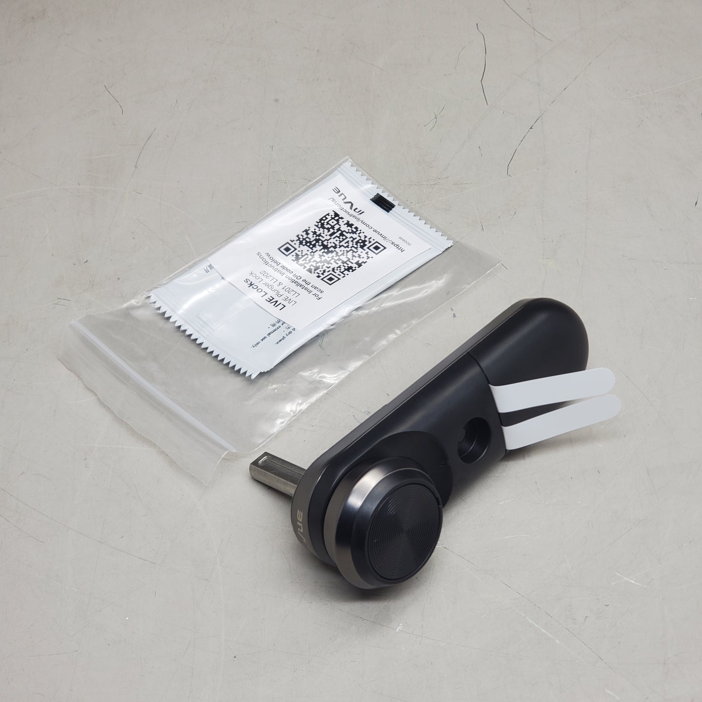 INVUE Plunger Lock Body Live for IR Ecosystem Black LL201A11 LIVESMLOCK