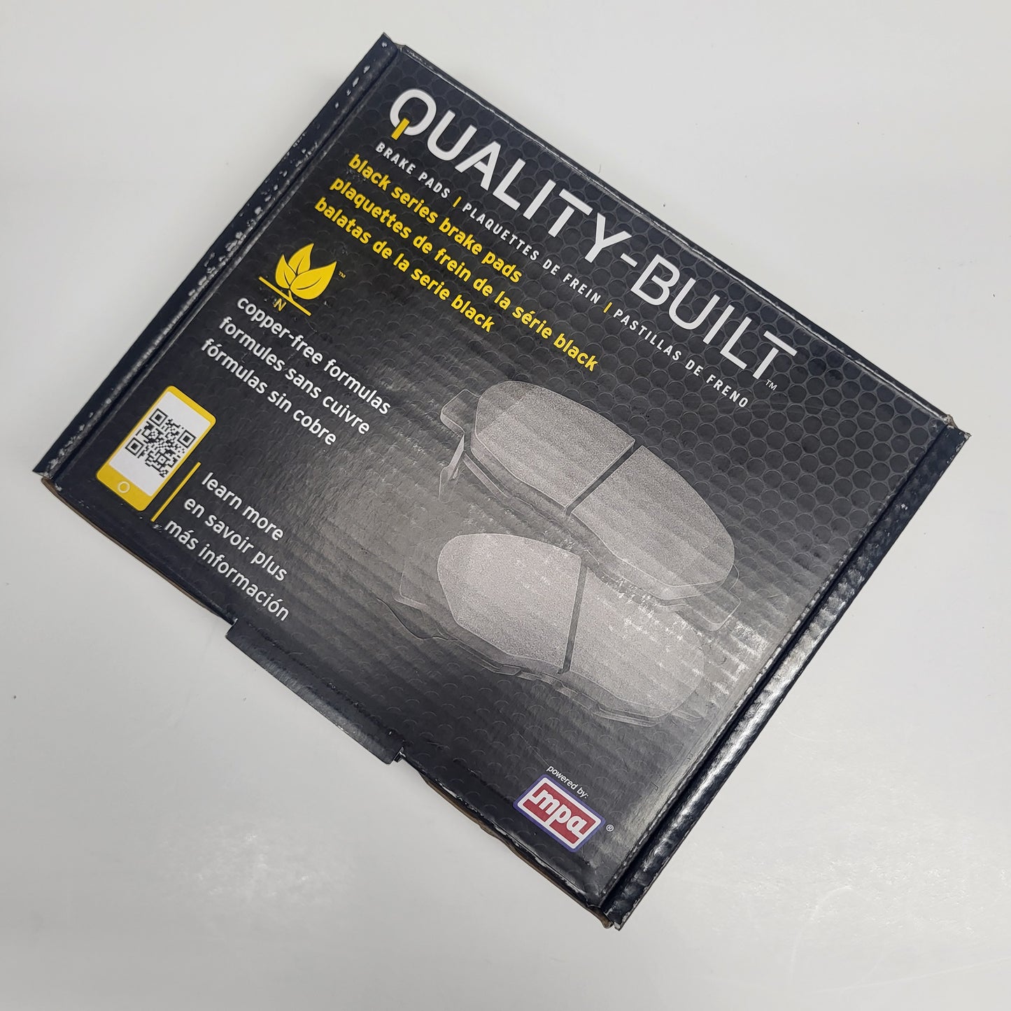QUALITY-BUILT Ceramic Disc Brake Pad Set Black Rear 1003-1304C