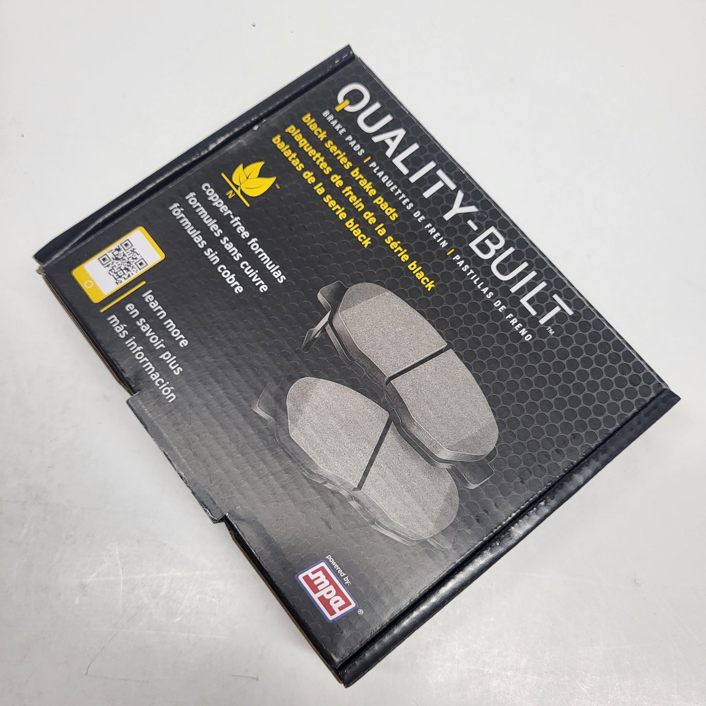 QUALITY-BUILT Semi-Metallic Disc Brake Pad Set Black Rear 1003-1274M
