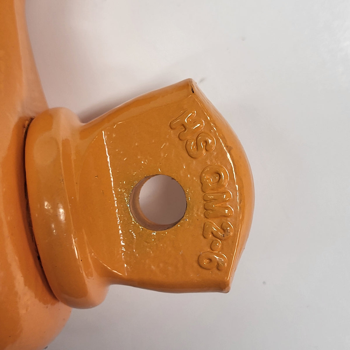 ALLOY (2 PACK) Screw Pin Anchor Shackles Phosphorus Sulfur Steel 7/16" Orange