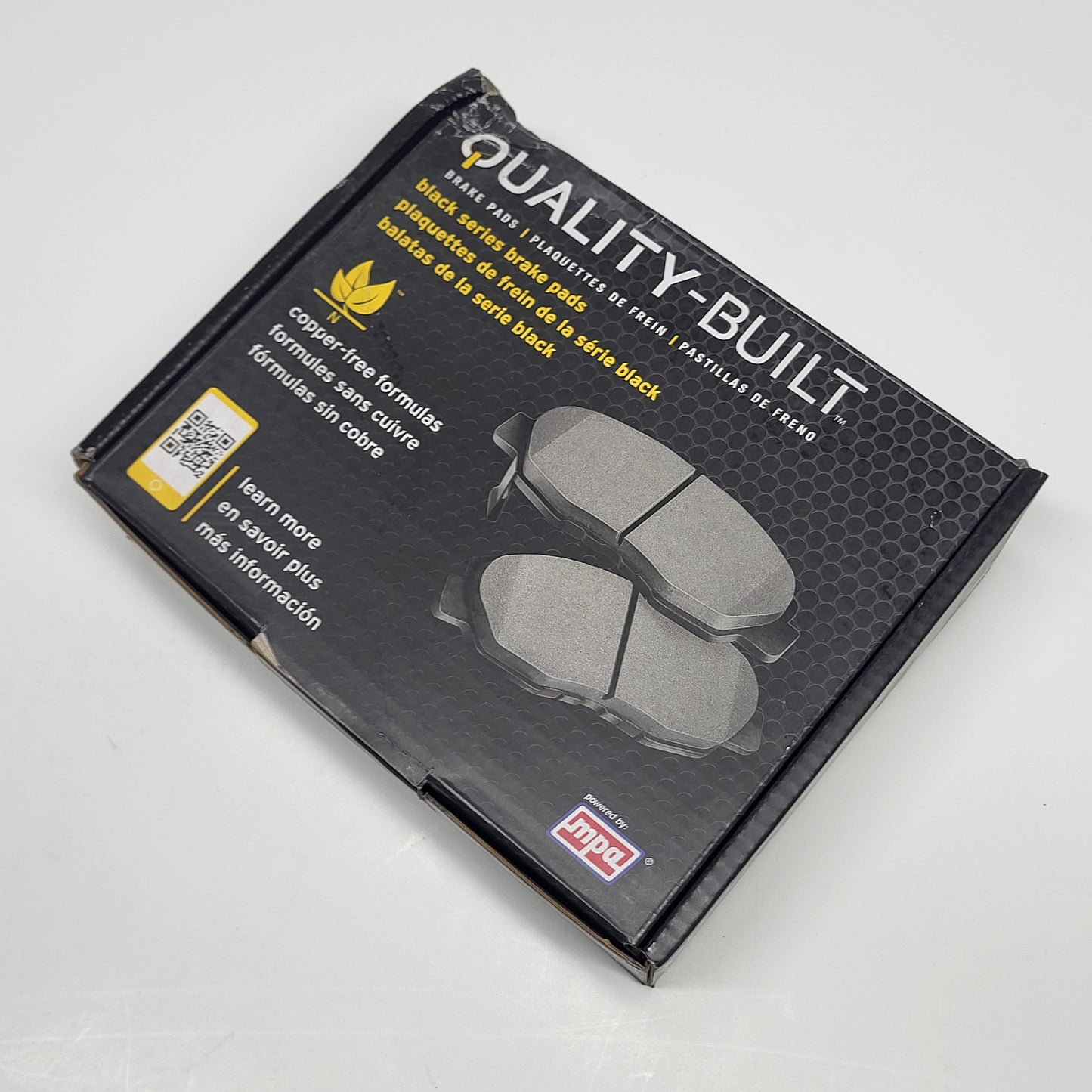 QUALITY-BUILT Ceramic Disc Brake Pad Set Black Rear 1003-1707C