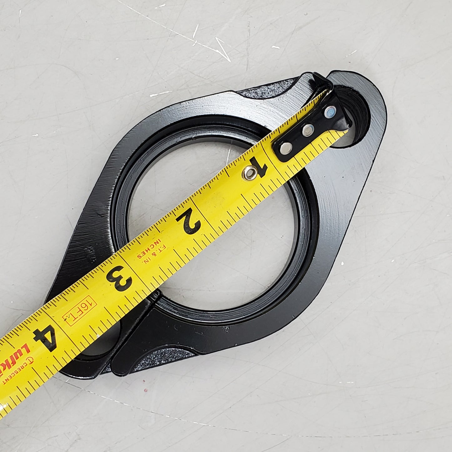 STRATO 2-Bolt Steel Split Flange 3-3/4" Center Bolt Holes 2"ID Black SFS20