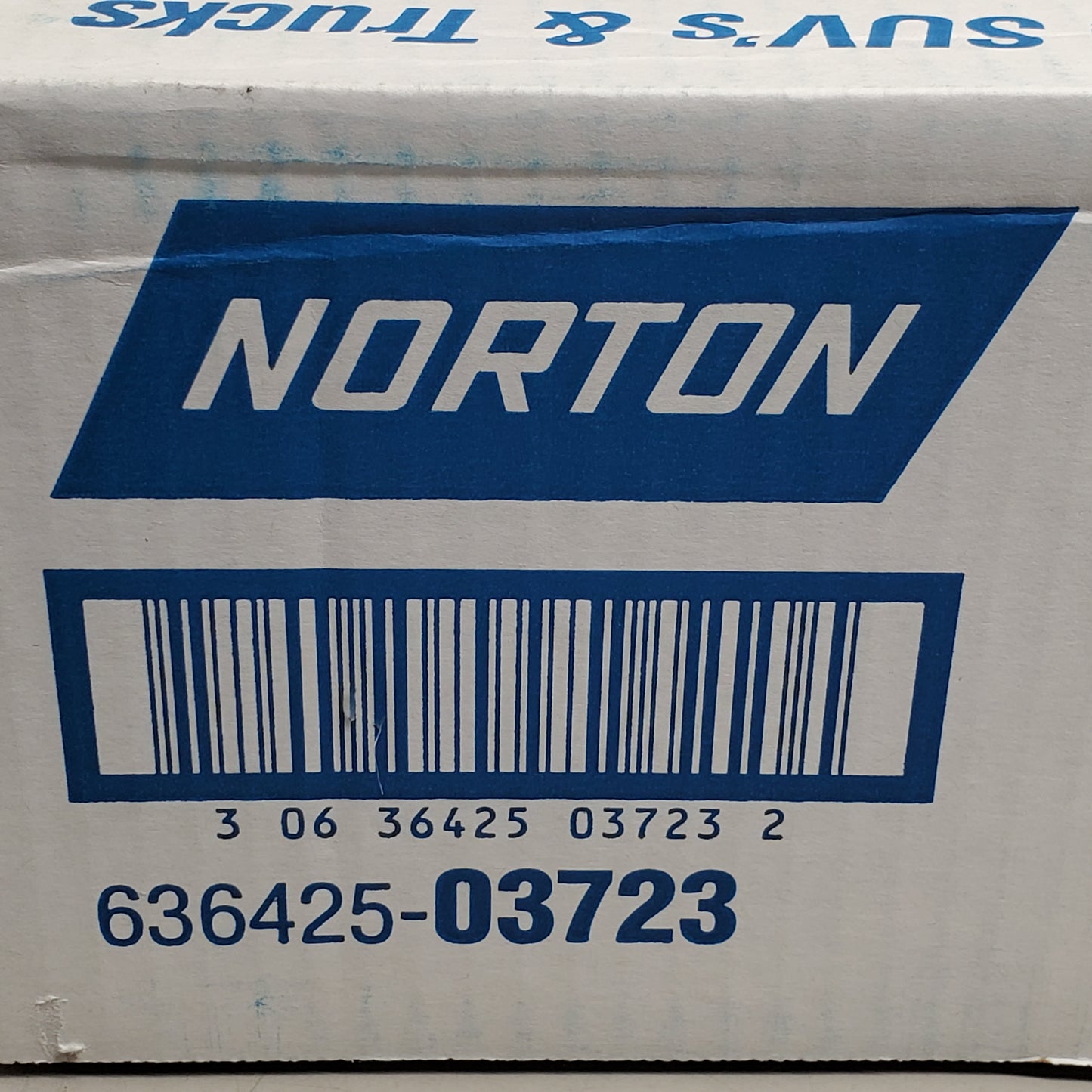NORTON Blue Plastic Sheeting Paintable No Flaking 20'x350' 636425-03723